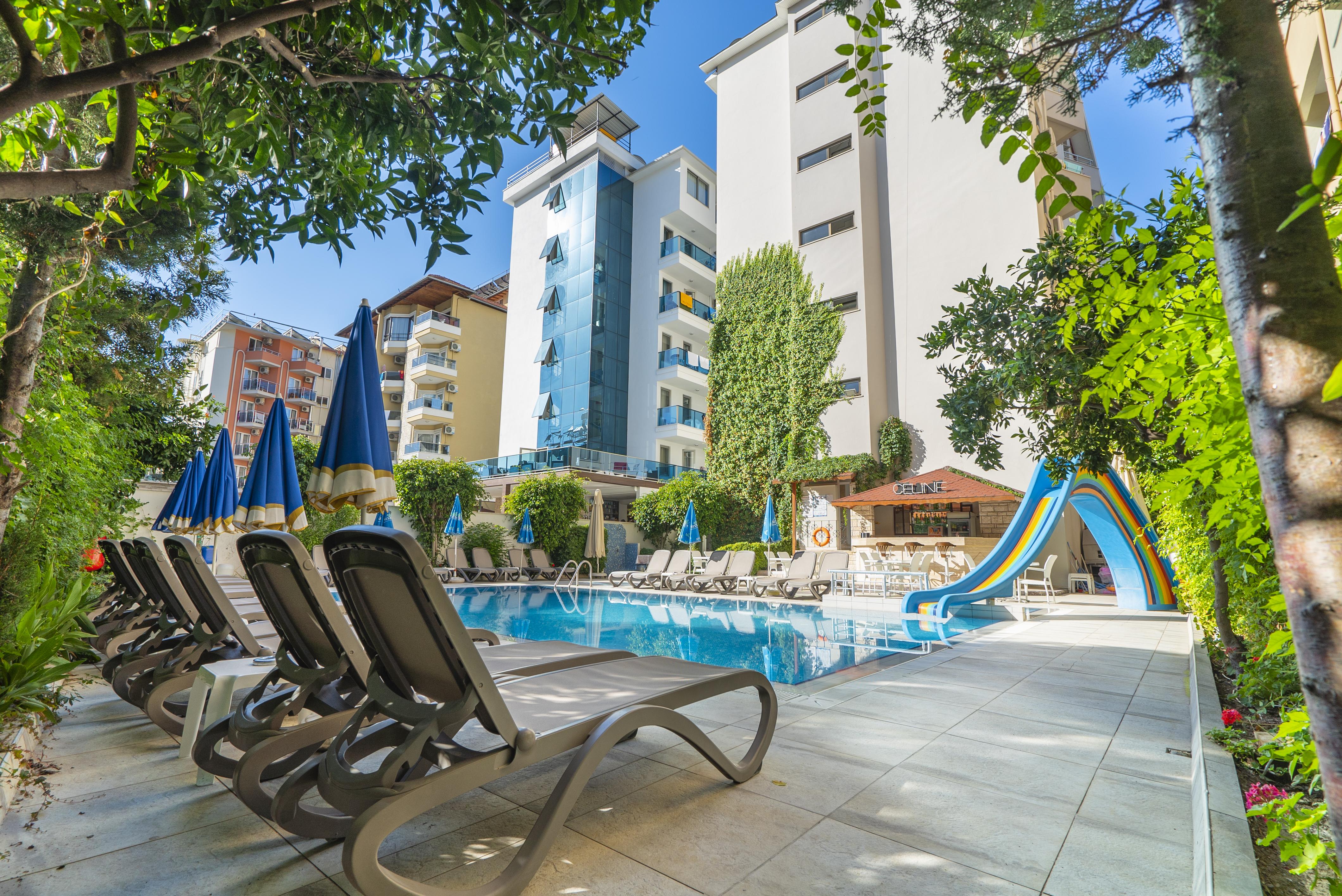 Kleopatra Celine Hotel Alanya Extérieur photo